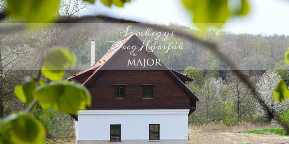 Somhegyi Oereg Harsfak Major Vendeghaz Bed and Breakfast Bakonybél Εξωτερικό φωτογραφία